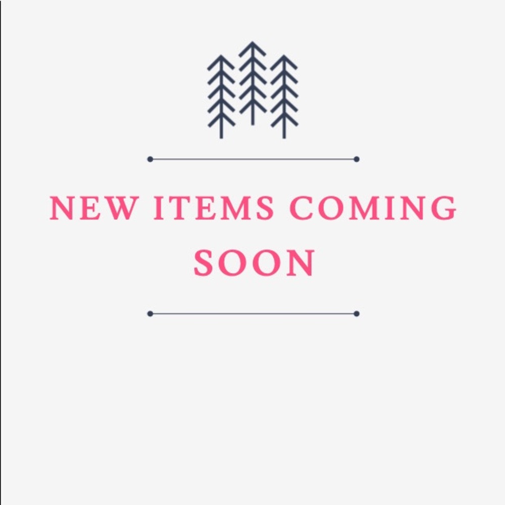 Closet restock coming soon!